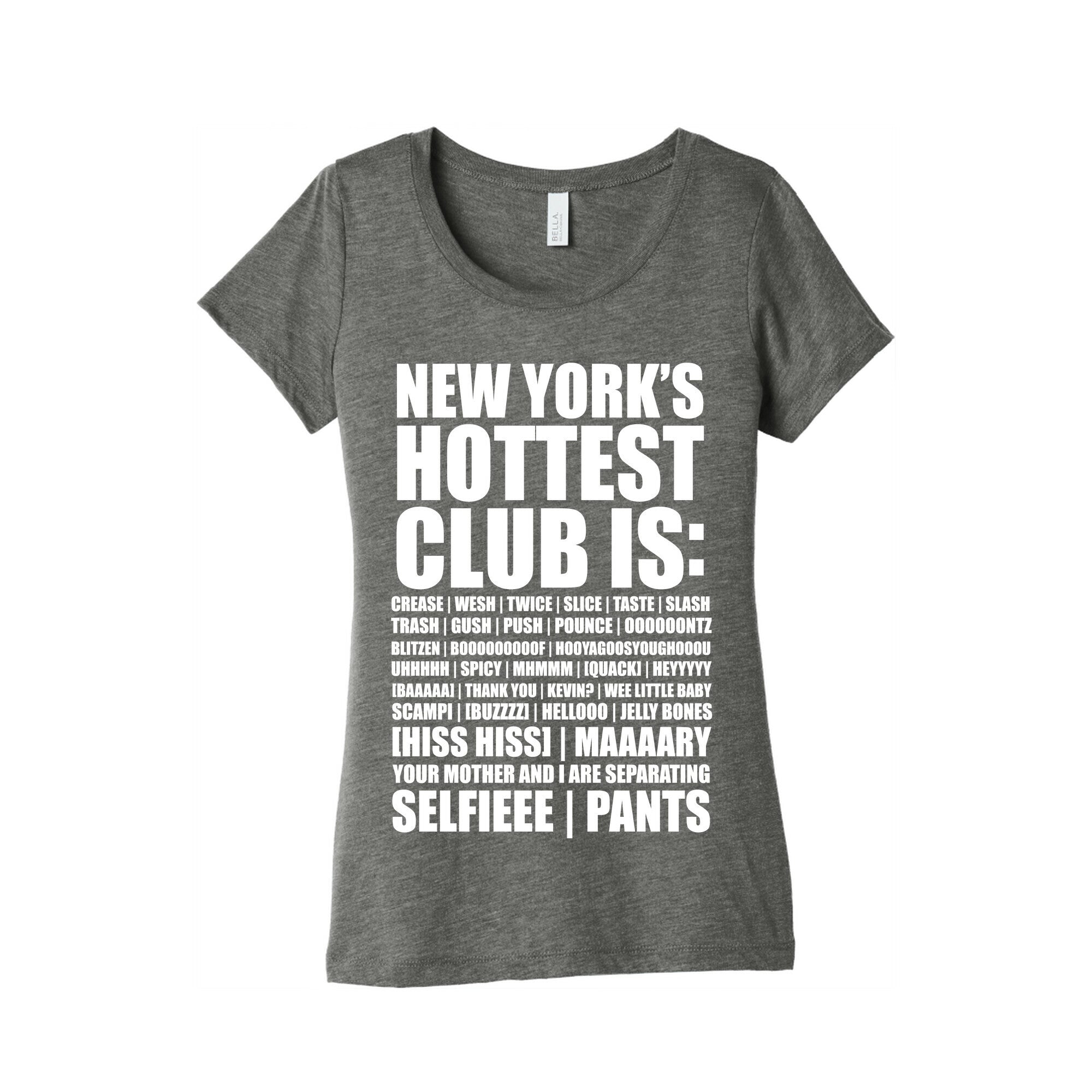 New York's Hottest Club Is Women's Triblend Tee