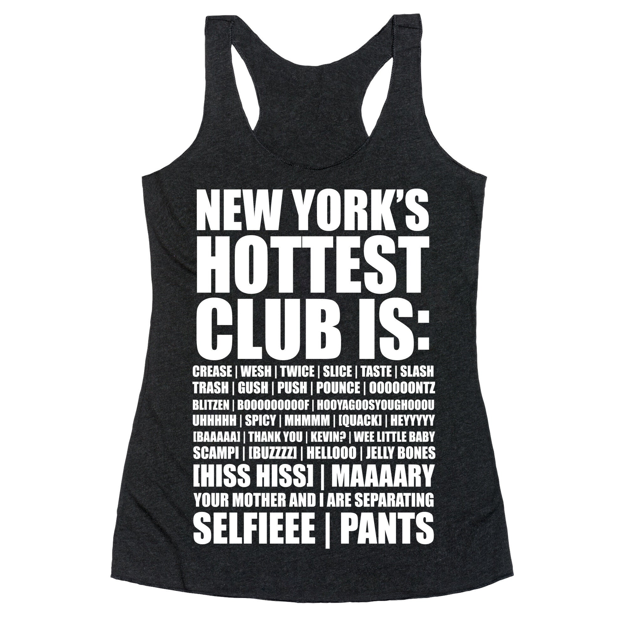 New York's Hottest Club Is Racerback Tank
