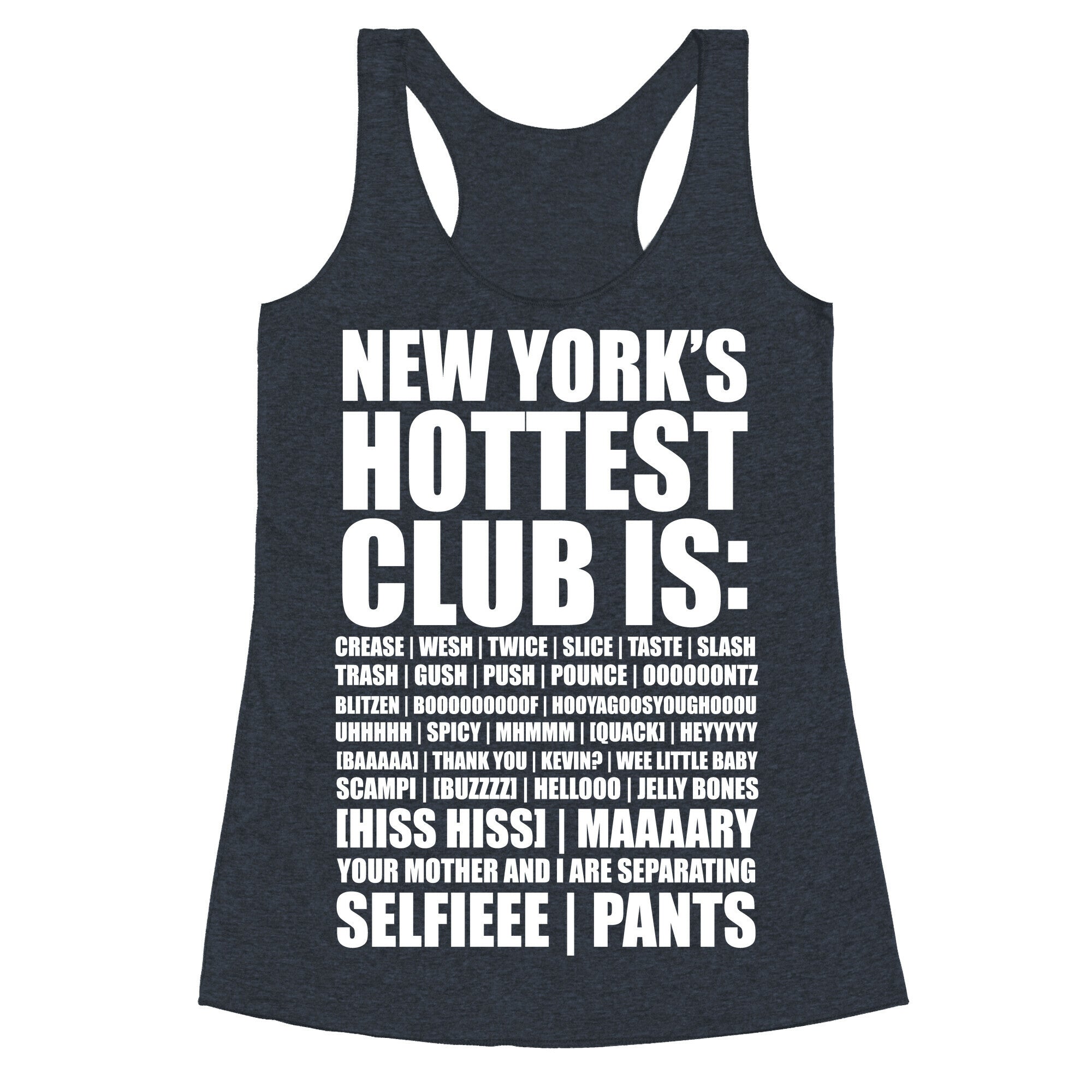New York's Hottest Club Is Racerback Tank