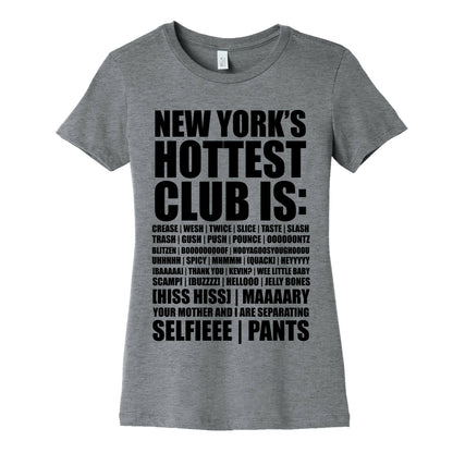 New York's Hottest Club Is (tank) Women's Cotton Tee