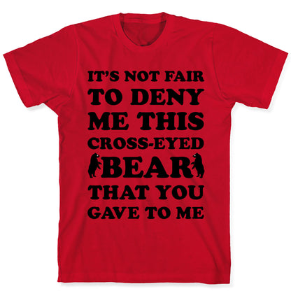 Cross-Eyed Bear T-Shirt