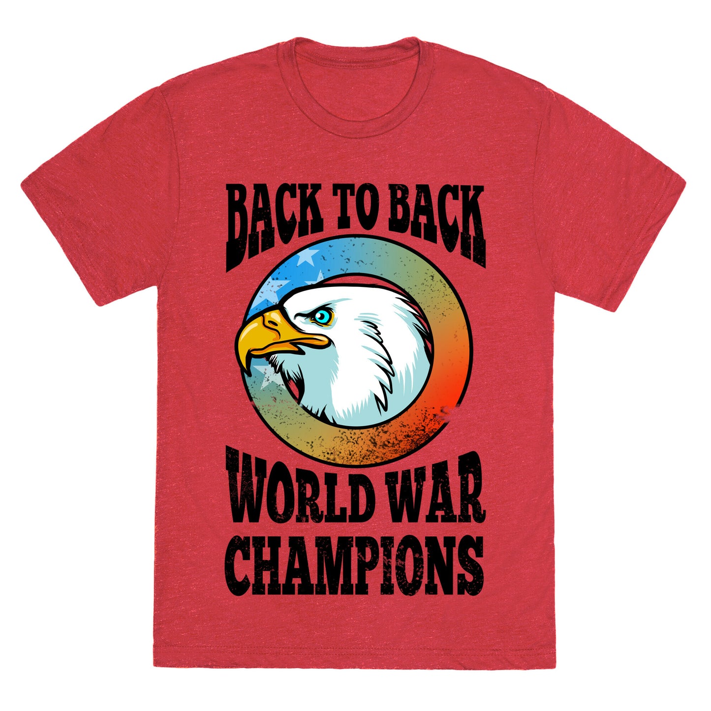 Back to Back World War Champions Unisex Triblend Tee