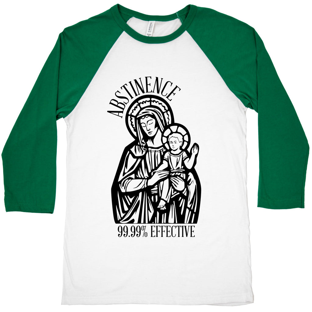 Abstinence Baseball Tee