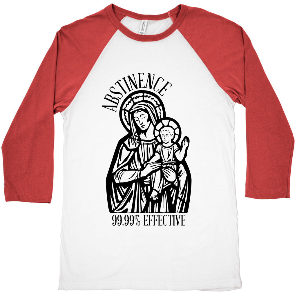 Abstinence Baseball Tee