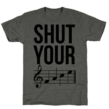 Shut Your (FACE) Unisex Triblend Tee