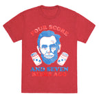 Four Score and Seven Beers Ago Unisex Triblend Tee