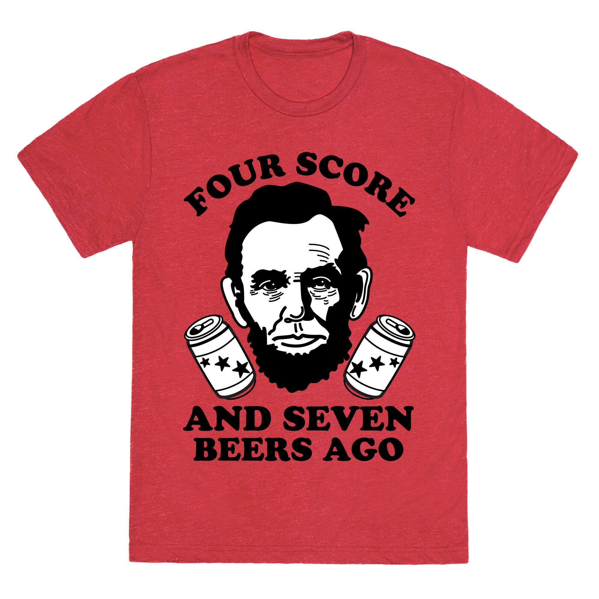 Four Score and Seven Beers Ago Unisex Triblend Tee