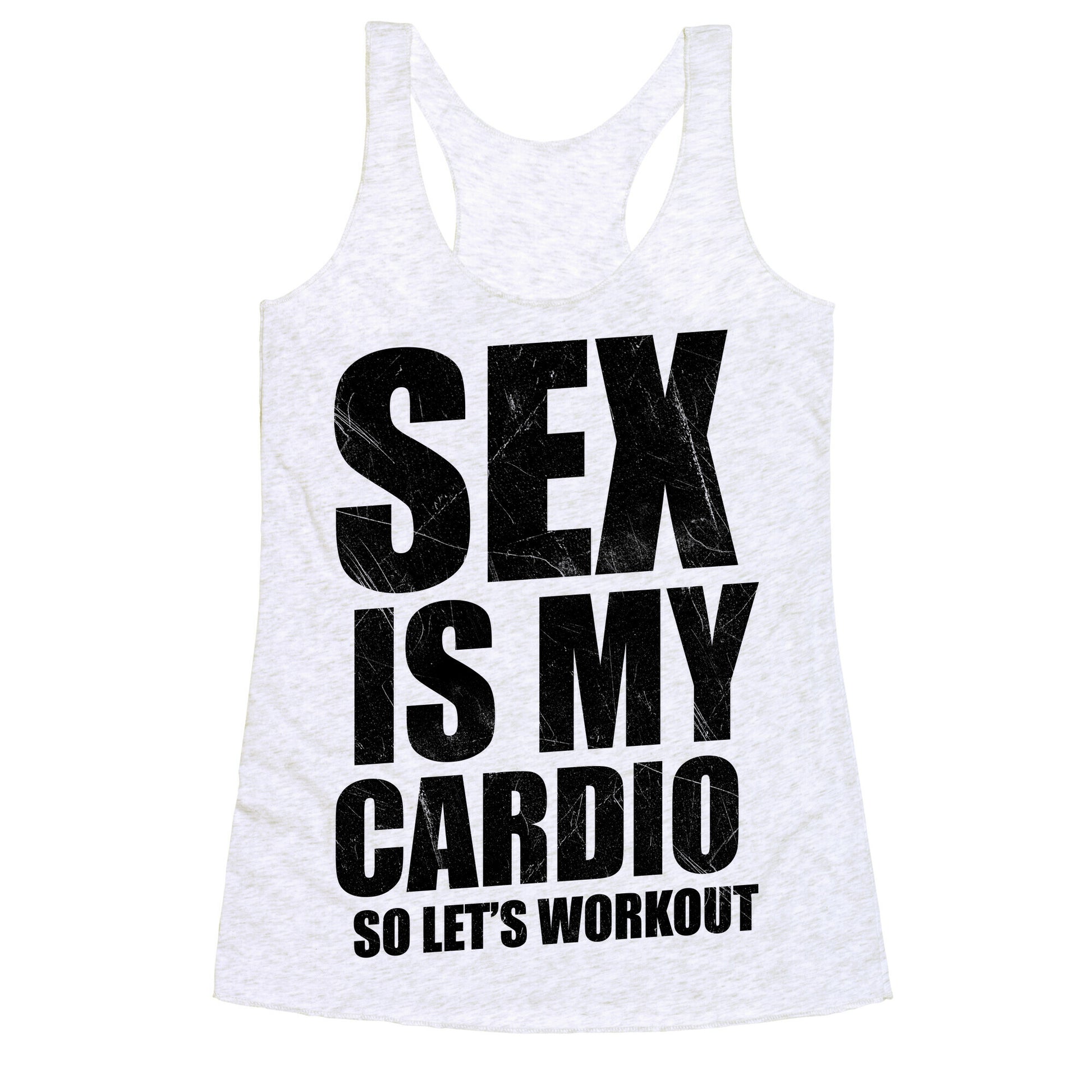 Sex Is My Cardio Racerback Tank