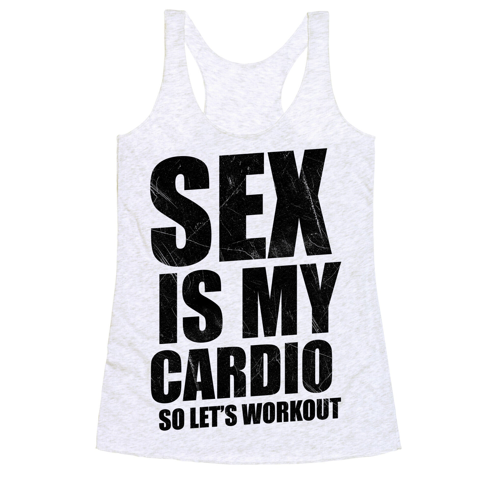 Sex Is My Cardio Racerback Tank