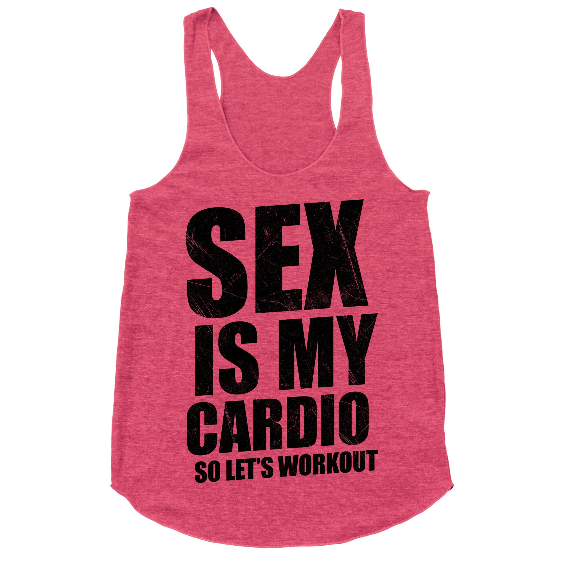 Sex Is My Cardio Racerback Tank
