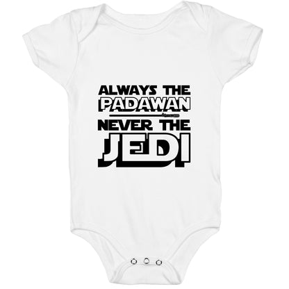Never The Jedi Baby One Piece