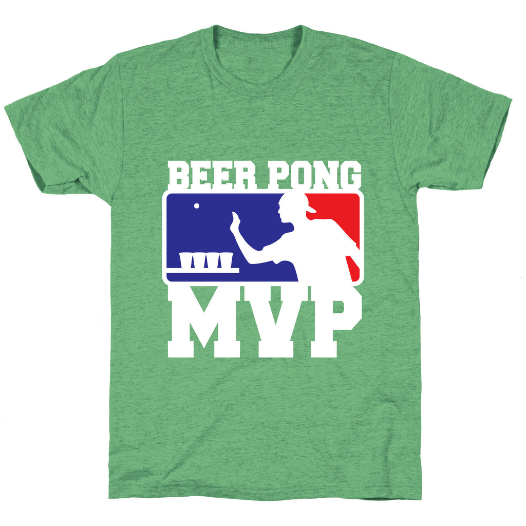Beer Pong MVP Unisex Triblend Tee