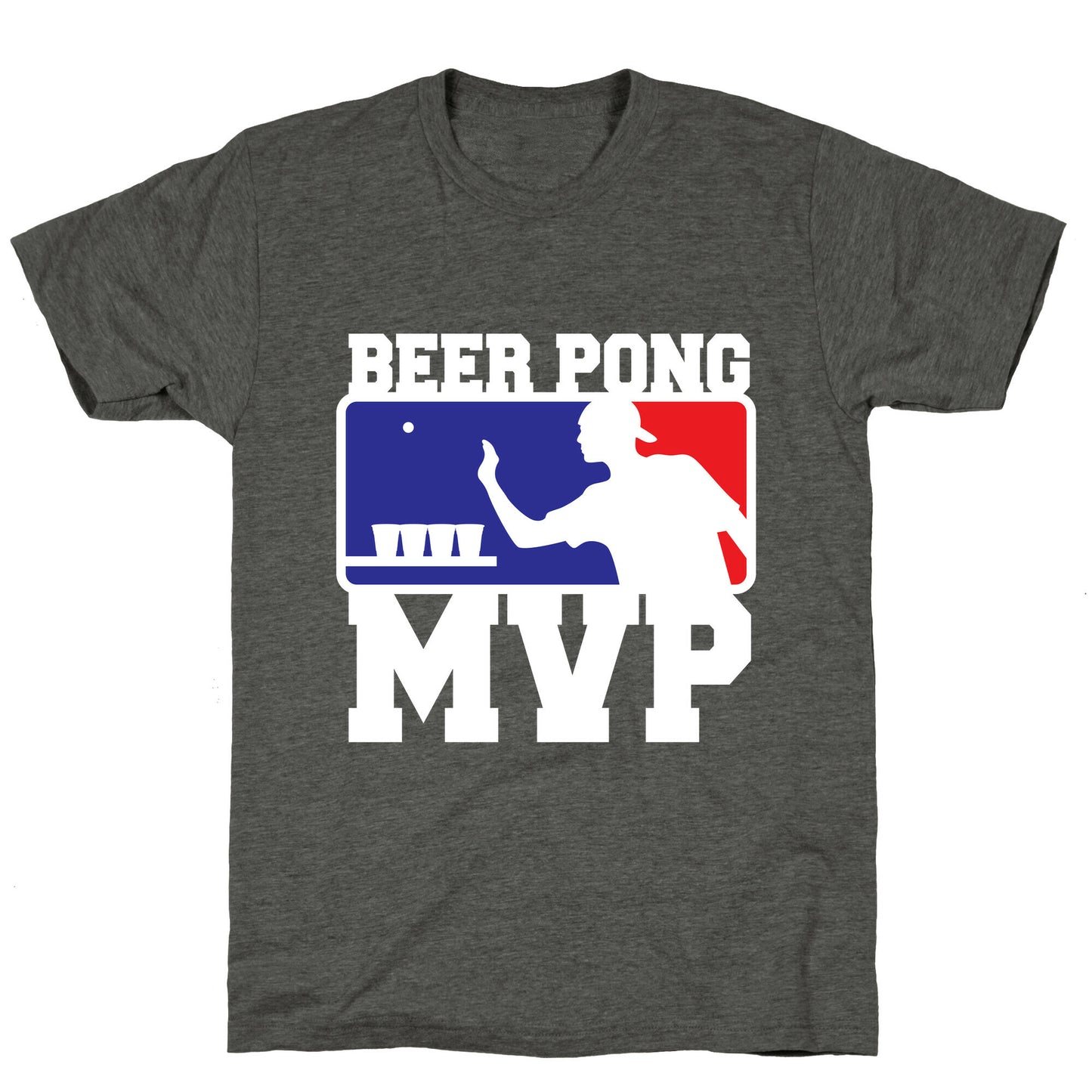 Beer Pong MVP Unisex Triblend Tee