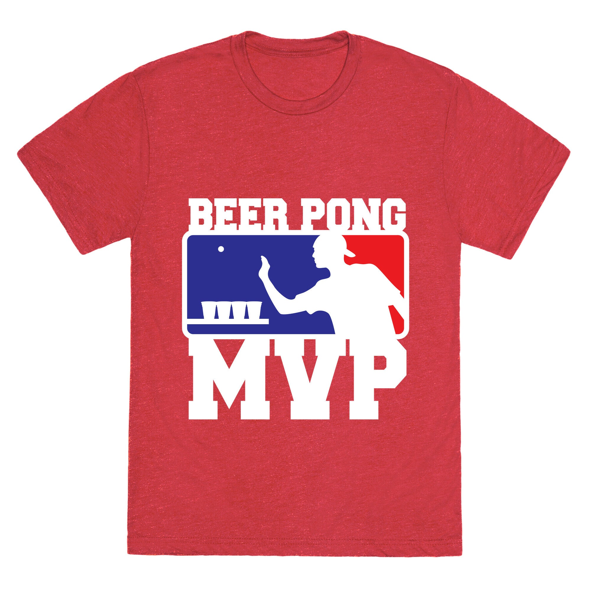 Beer Pong MVP Unisex Triblend Tee
