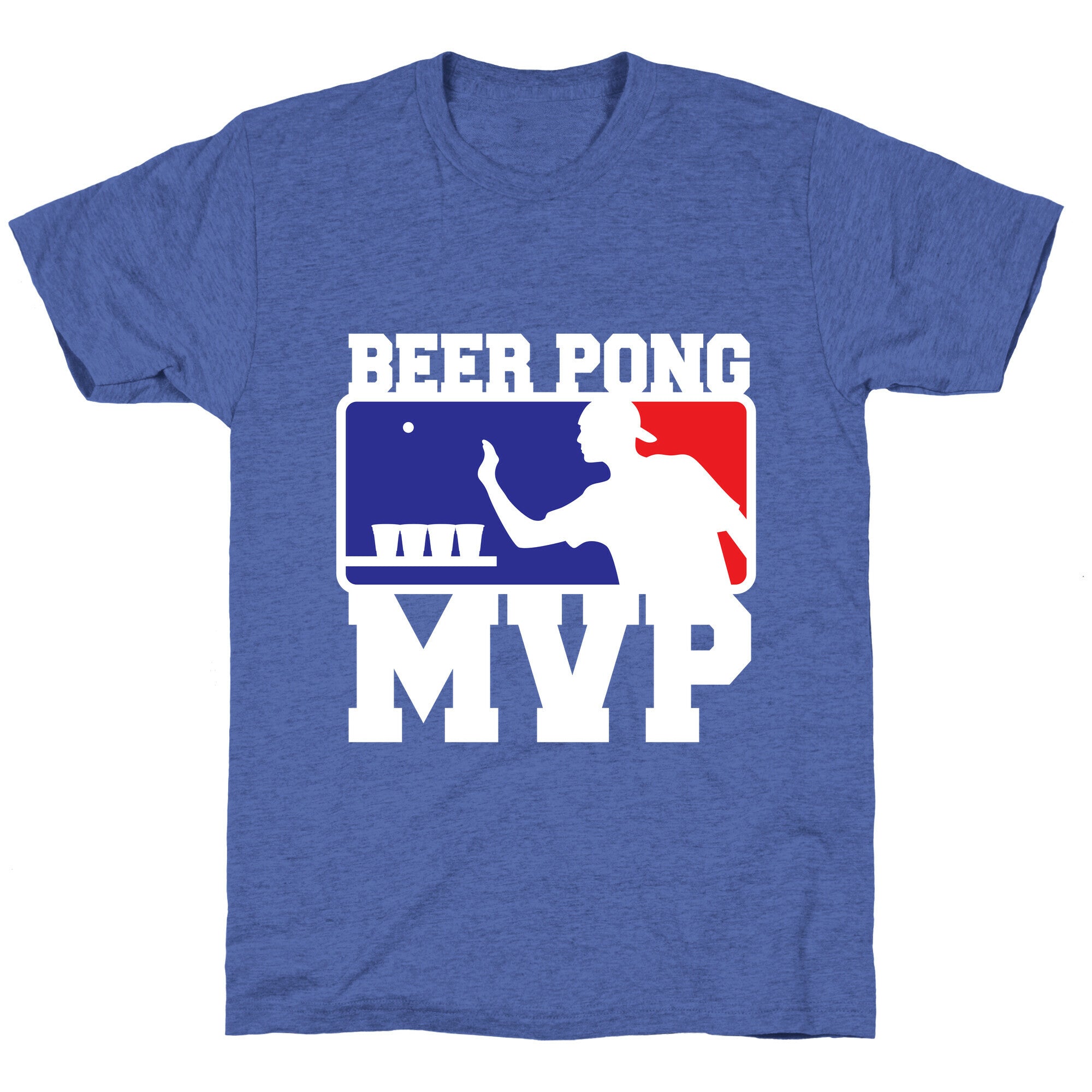 Beer Pong MVP Unisex Triblend Tee