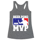Beer Pong MVP Racerback Tank
