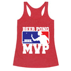 Beer Pong MVP Racerback Tank