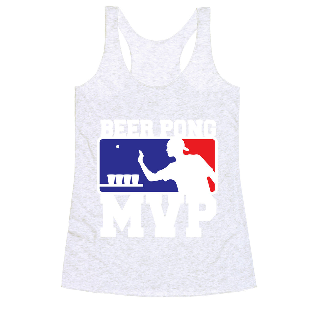 Beer Pong MVP Racerback Tank