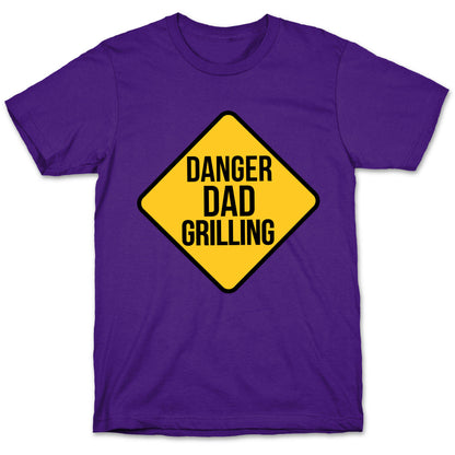 Danger: Dad Grilling T-Shirt