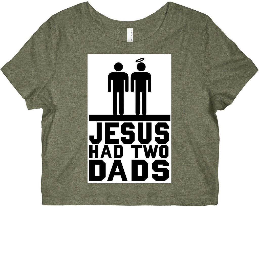 Jesus Had Two Dads Graphic Baby Tee