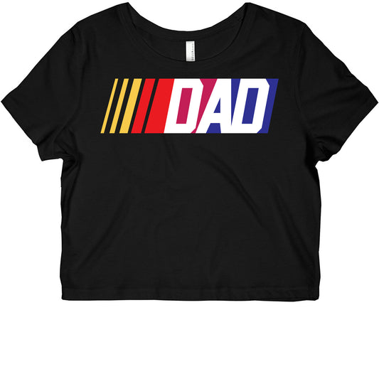 Race Dad Graphic Baby Tee