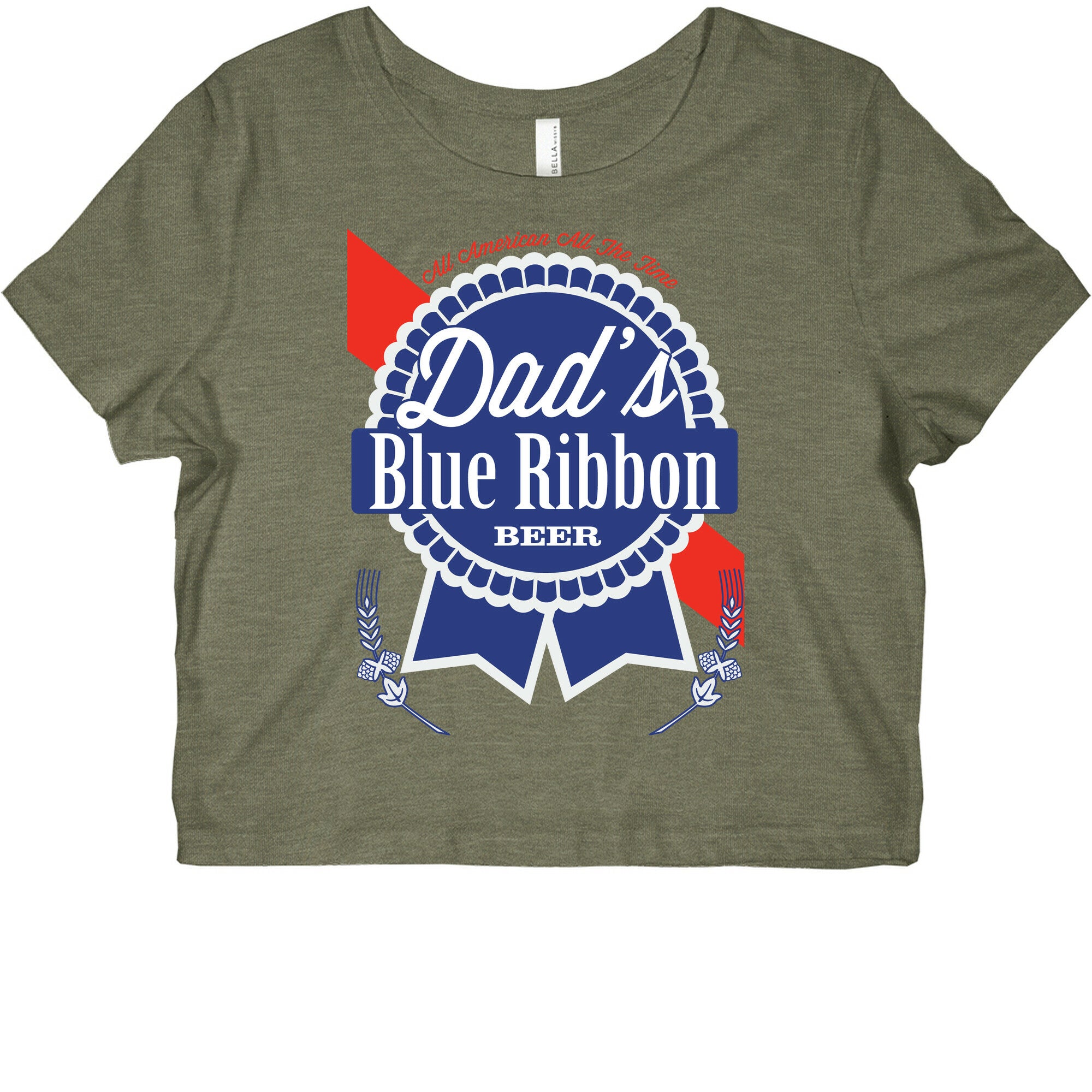 Dad's Blue Ribbon Graphic Baby Tee
