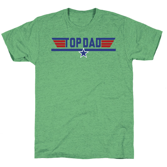 Top Dad Unisex Triblend Tee