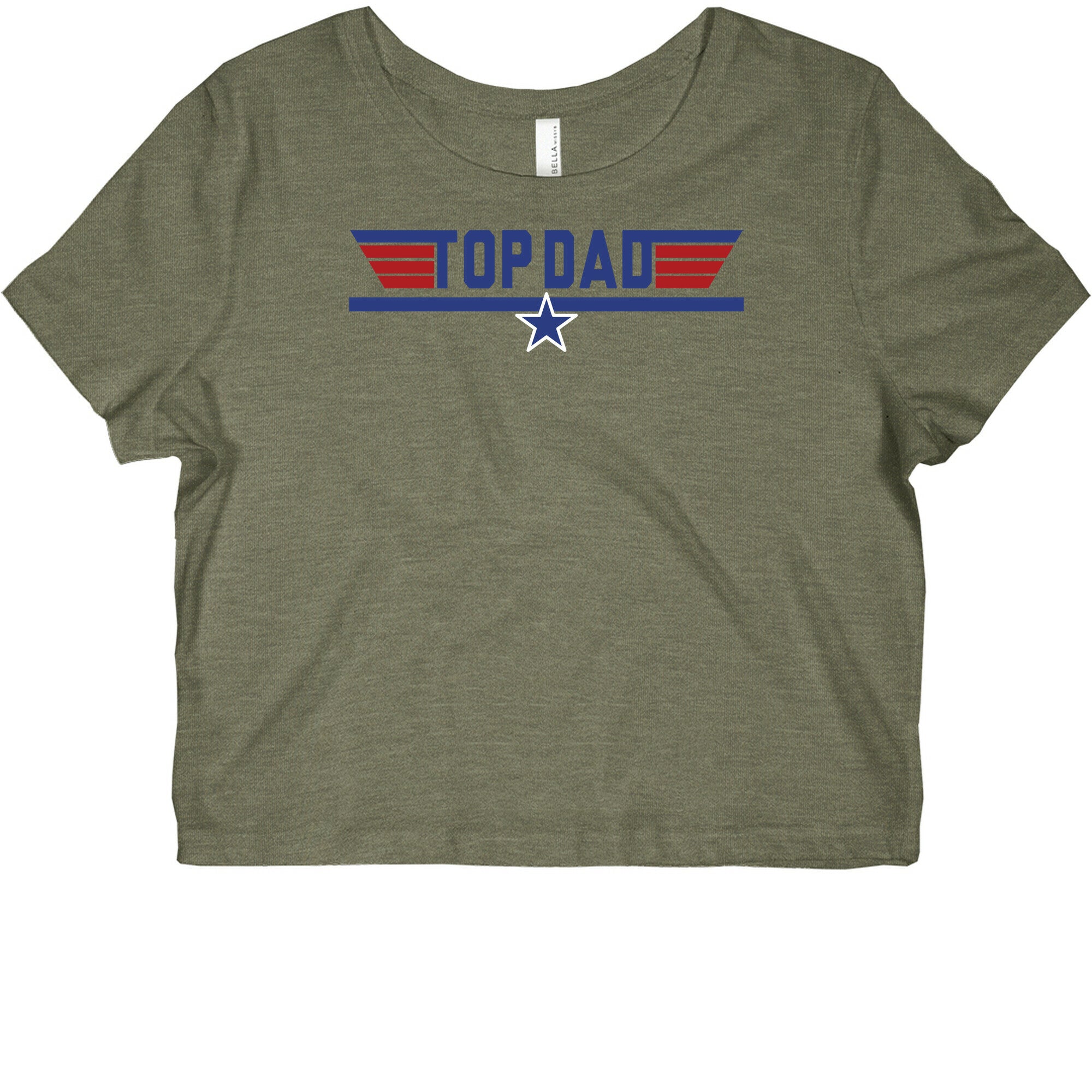 Top Dad Graphic Baby Tee