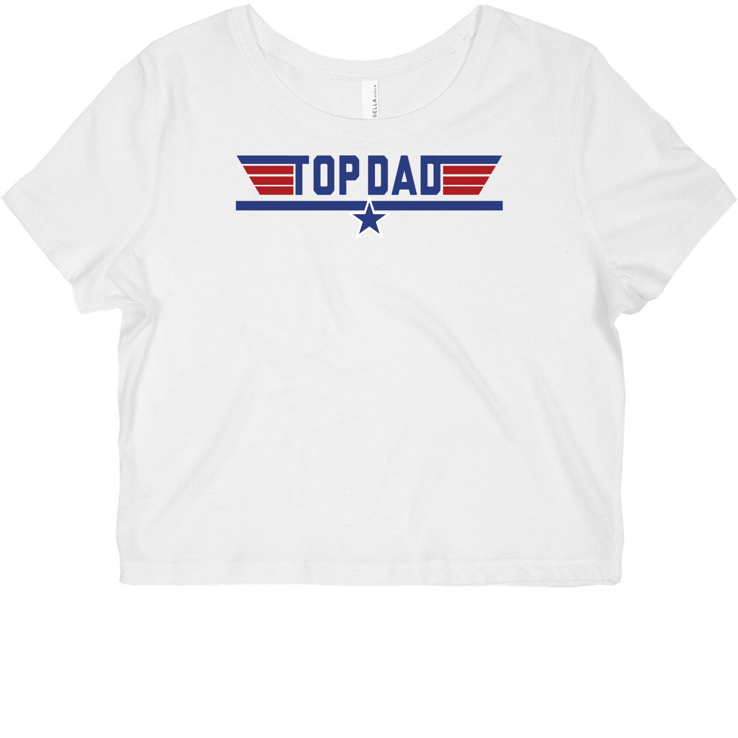 Top Dad Graphic Baby Tee