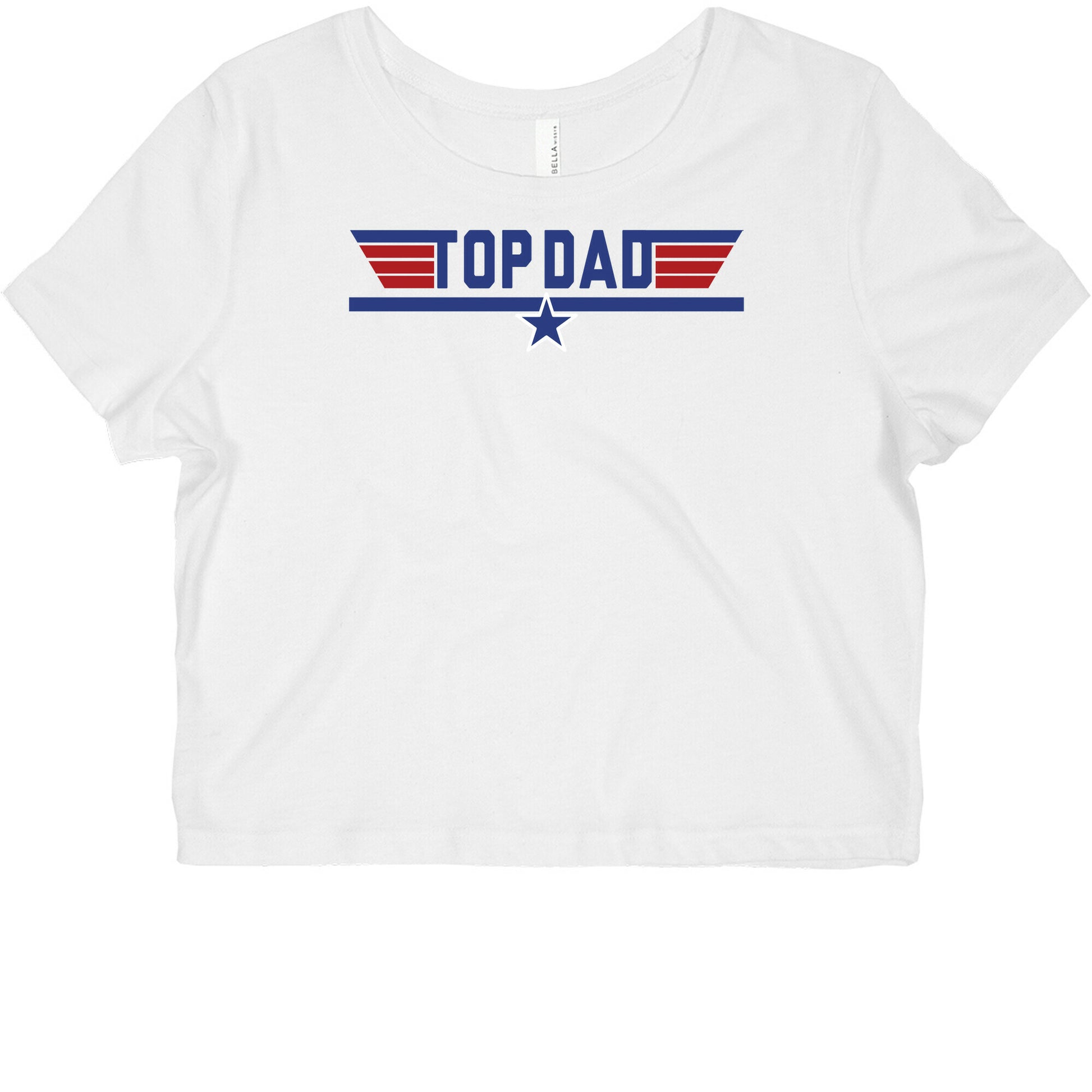 Top Dad Graphic Baby Tee