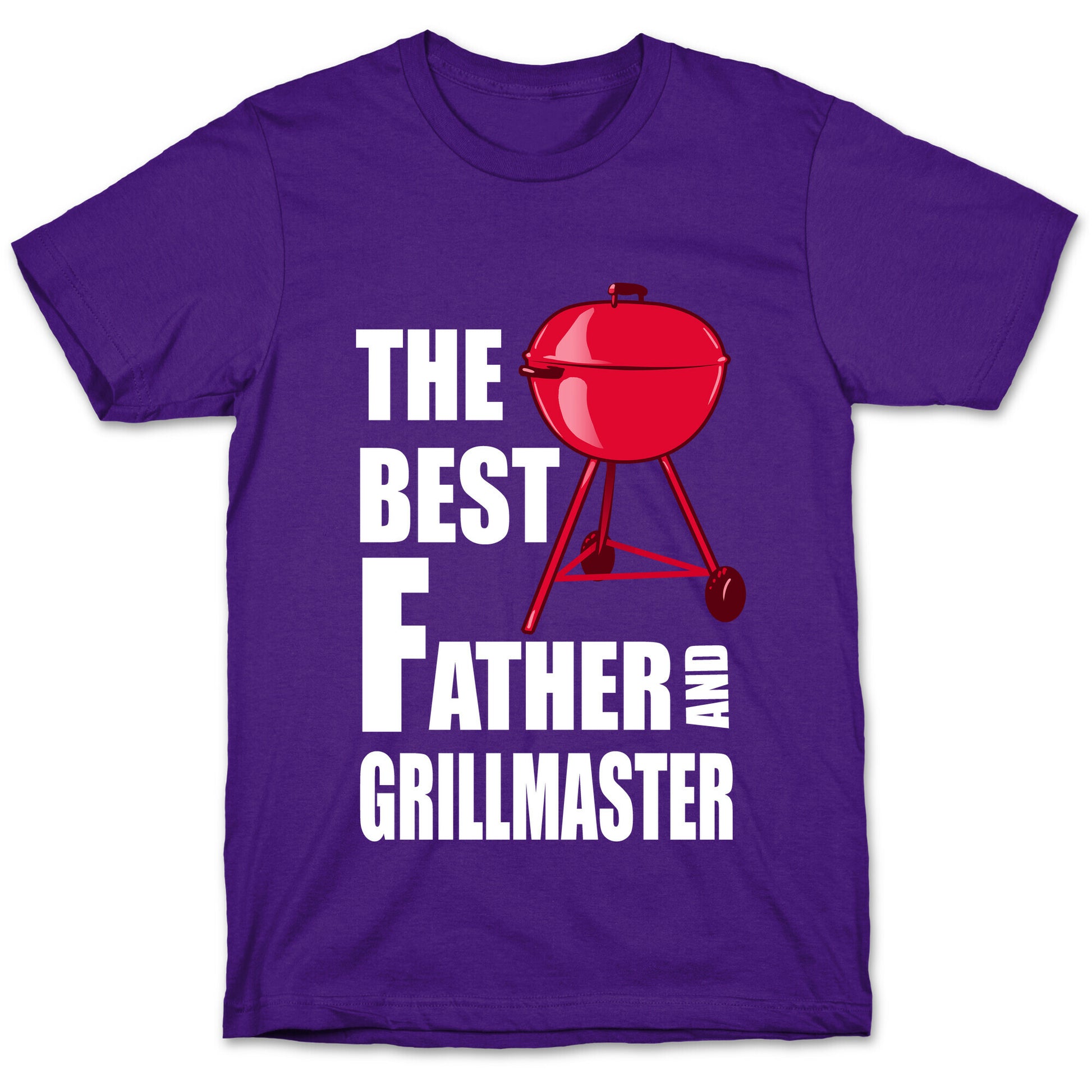 The Best Father and Grillmaster T-Shirt