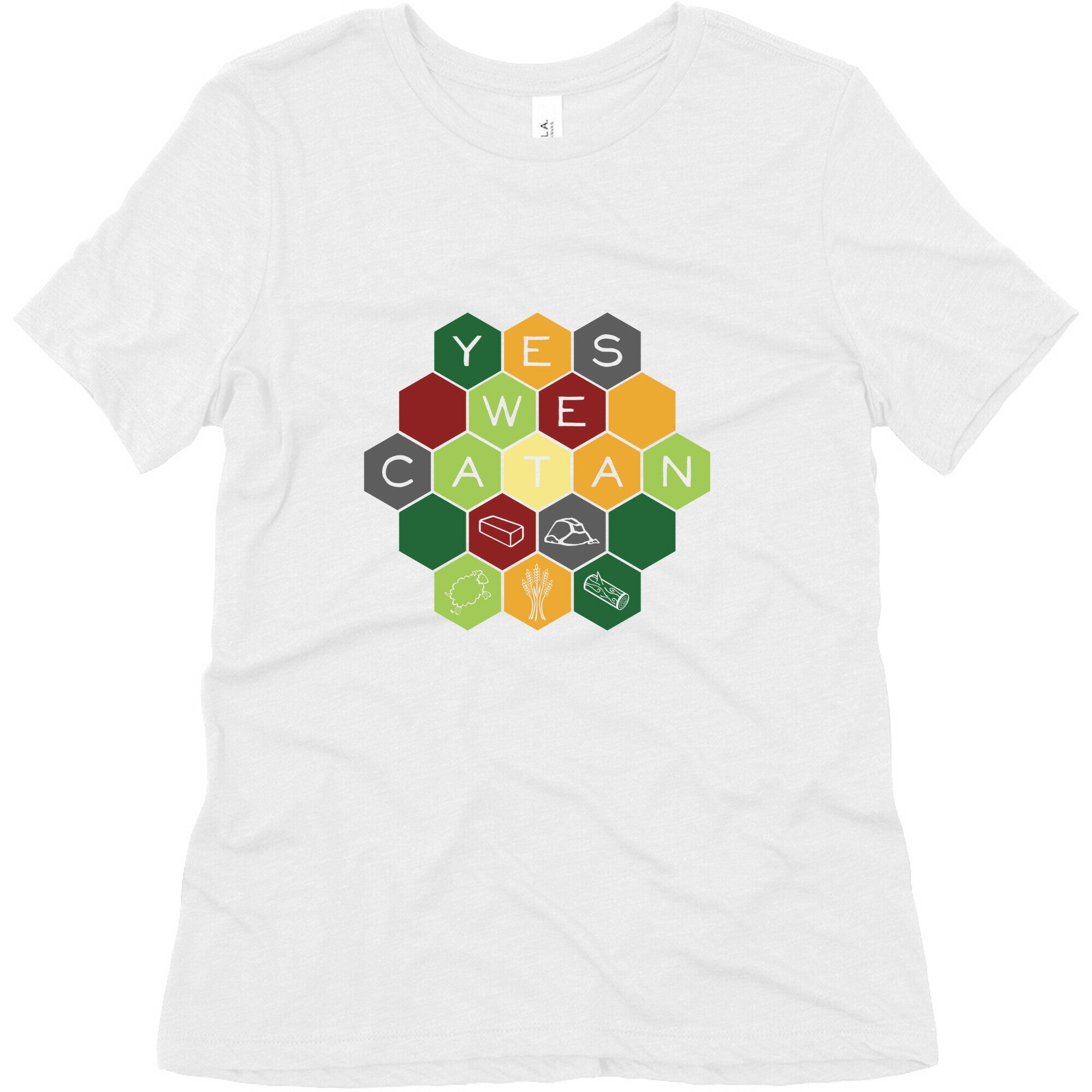 Yes We Catan Women's Triblend Tee