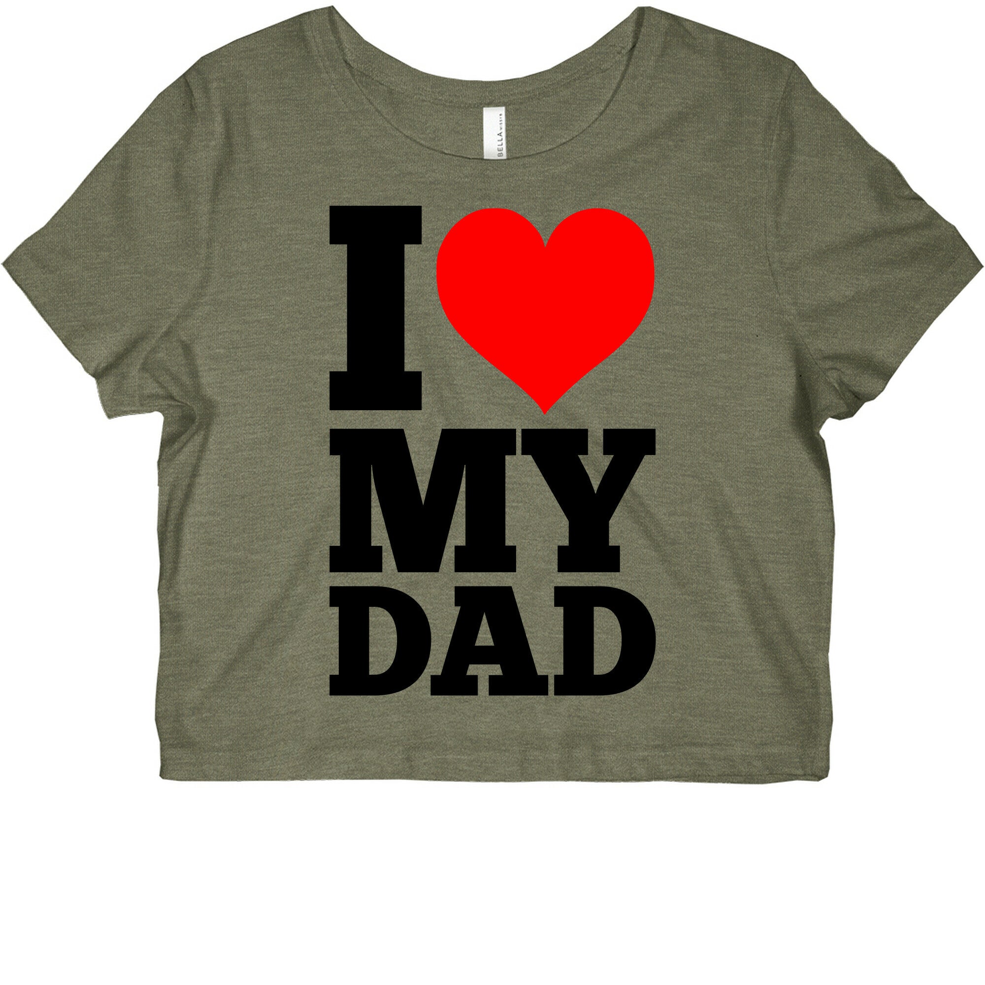 I Heart My Dad Graphic Baby Tee
