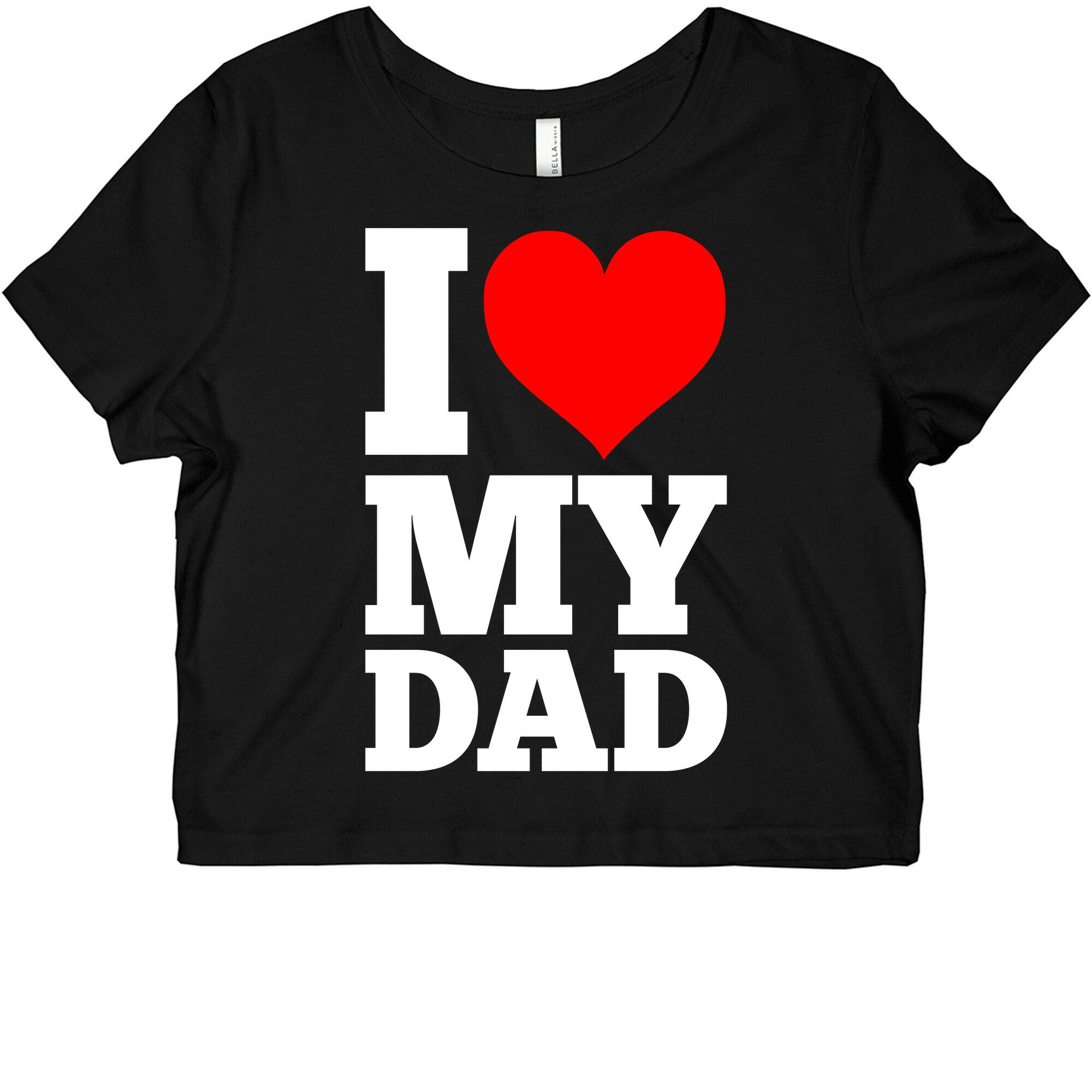 I Heart My Dad Graphic Baby Tee