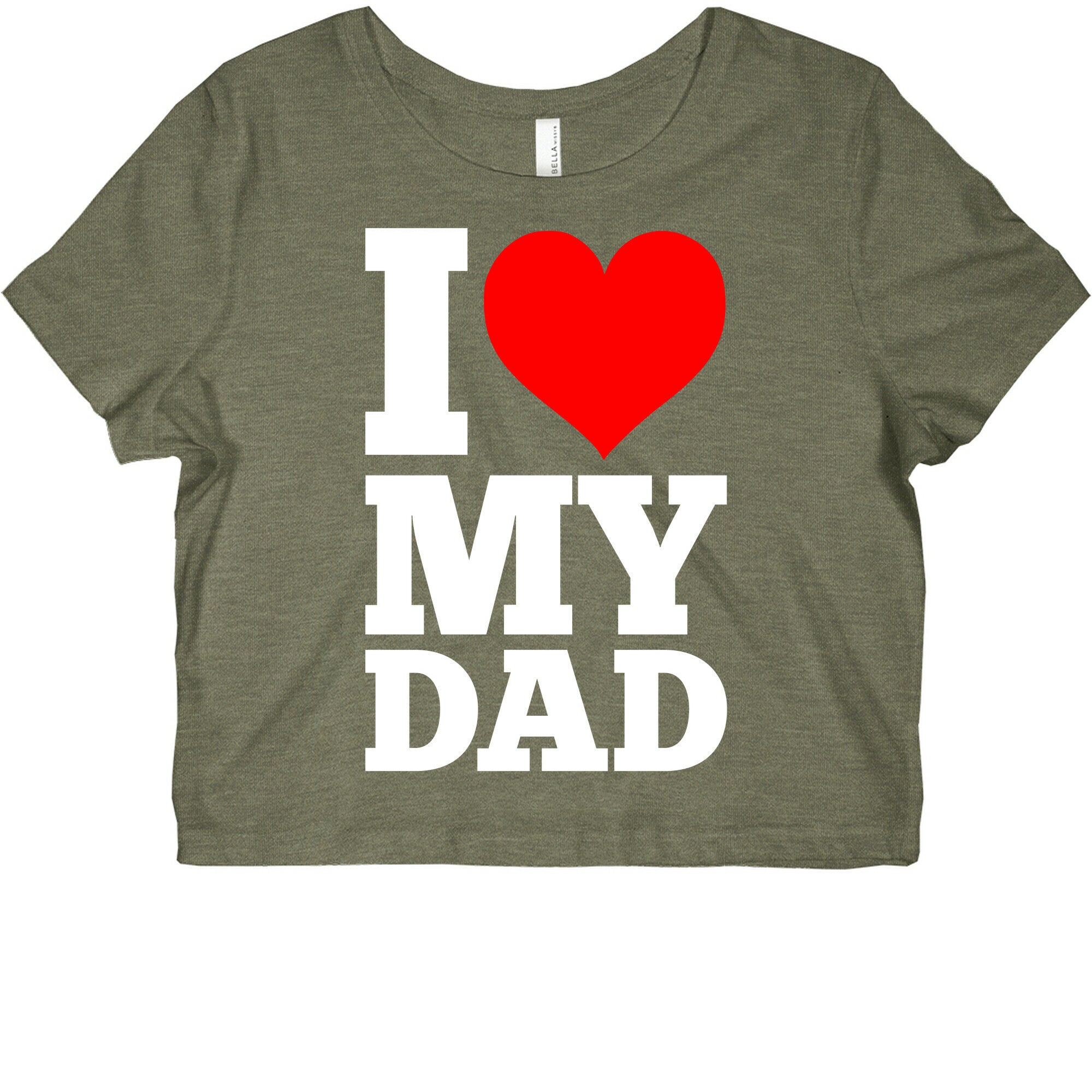 I Heart My Dad Graphic Baby Tee