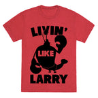 Livin' Like Larry Unisex Triblend Tee