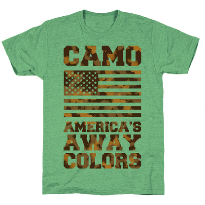 America's Away Colors Unisex Triblend Tee