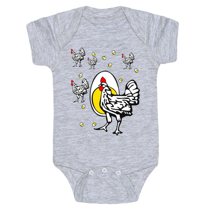 Roseanne's Chicken Shirt Baby One Piece