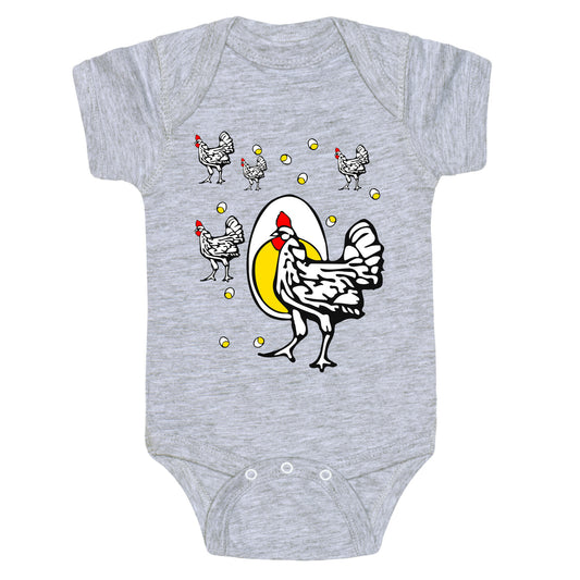 Roseanne's Chicken Shirt Baby One Piece