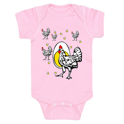 Roseanne's Chicken Shirt Baby One Piece