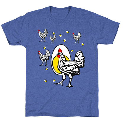 Roseanne's Chicken Shirt Unisex Triblend Tee
