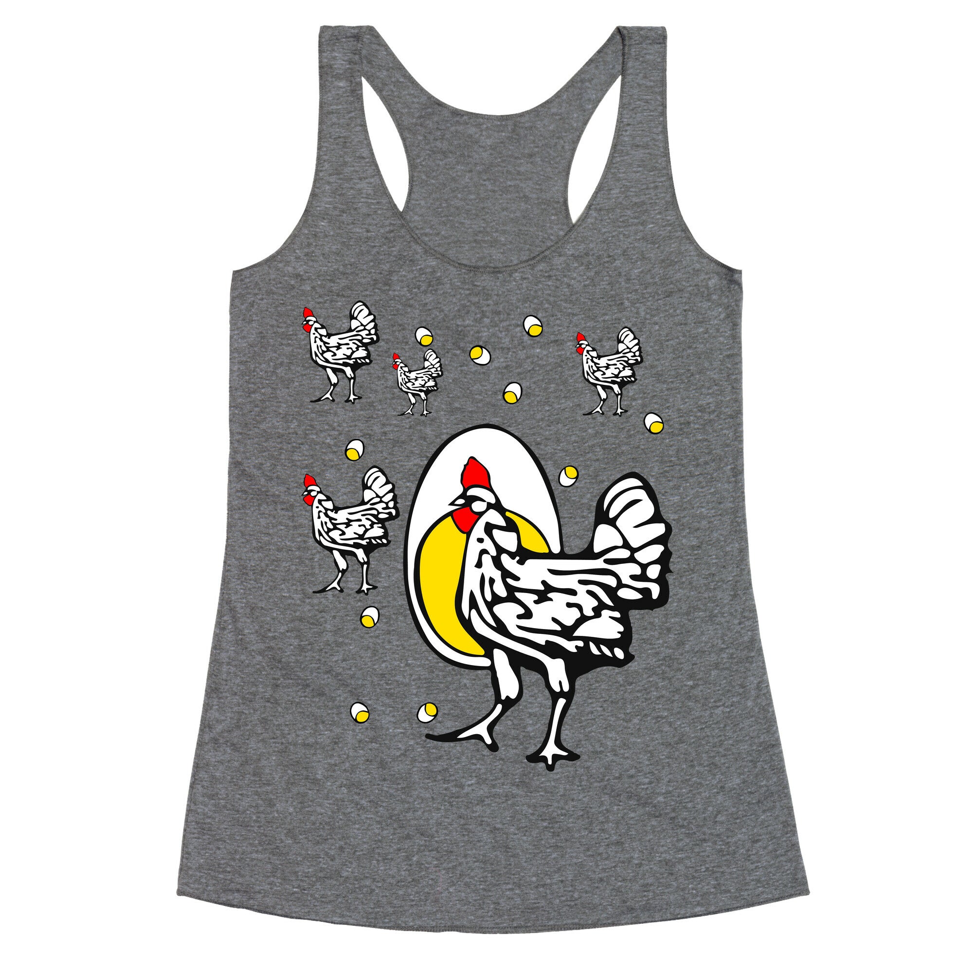 Roseanne's Chicken Shirt Racerback Tank