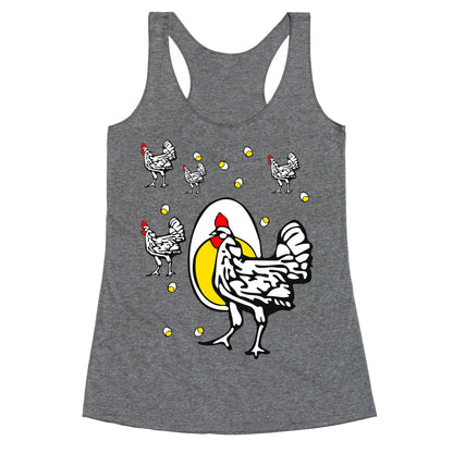Roseanne's Chicken Shirt Racerback Tank