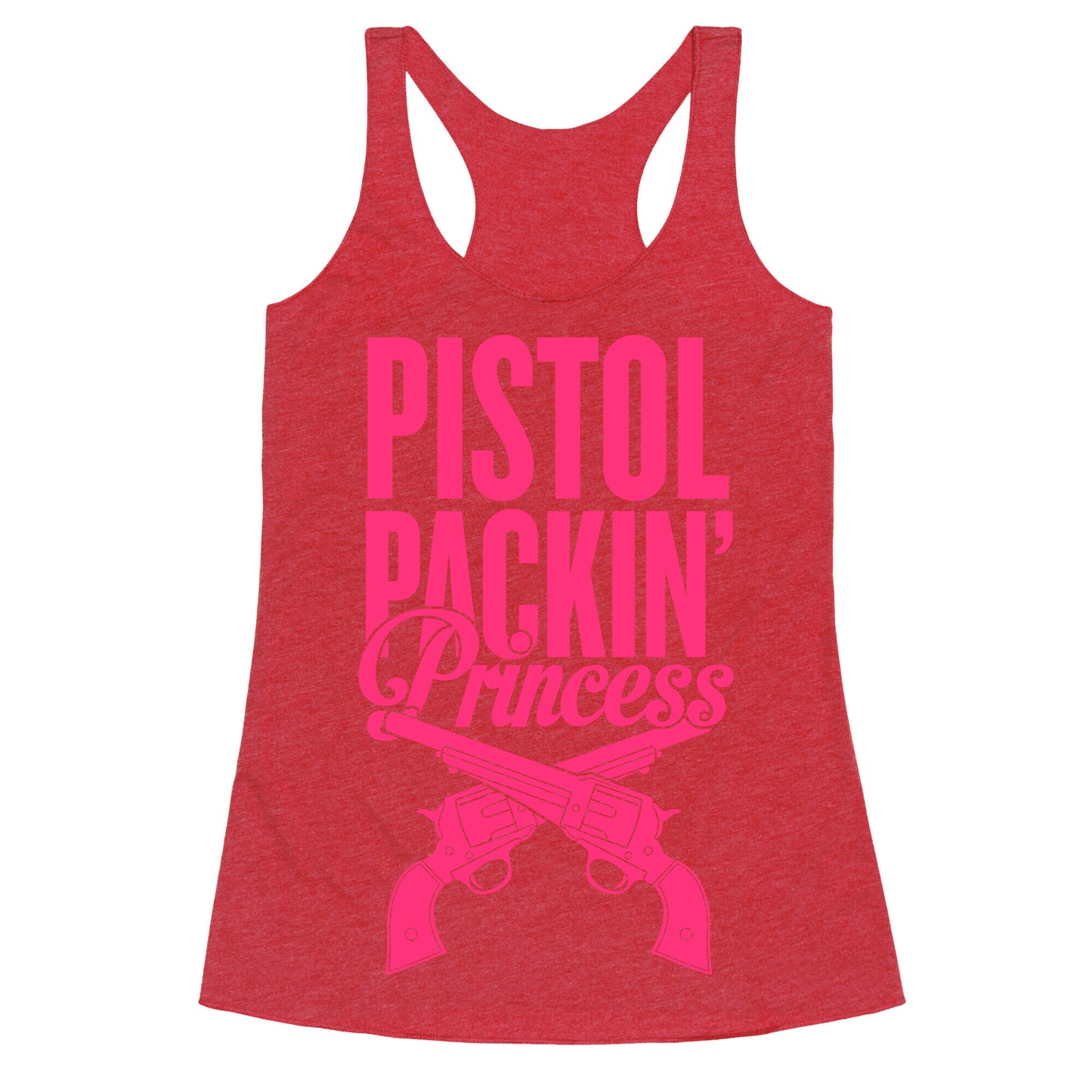 Pistol Packin' Princess Racerback Tank