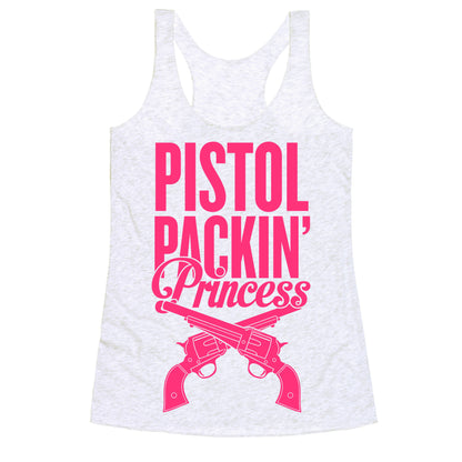 Pistol Packin' Princess Racerback Tank