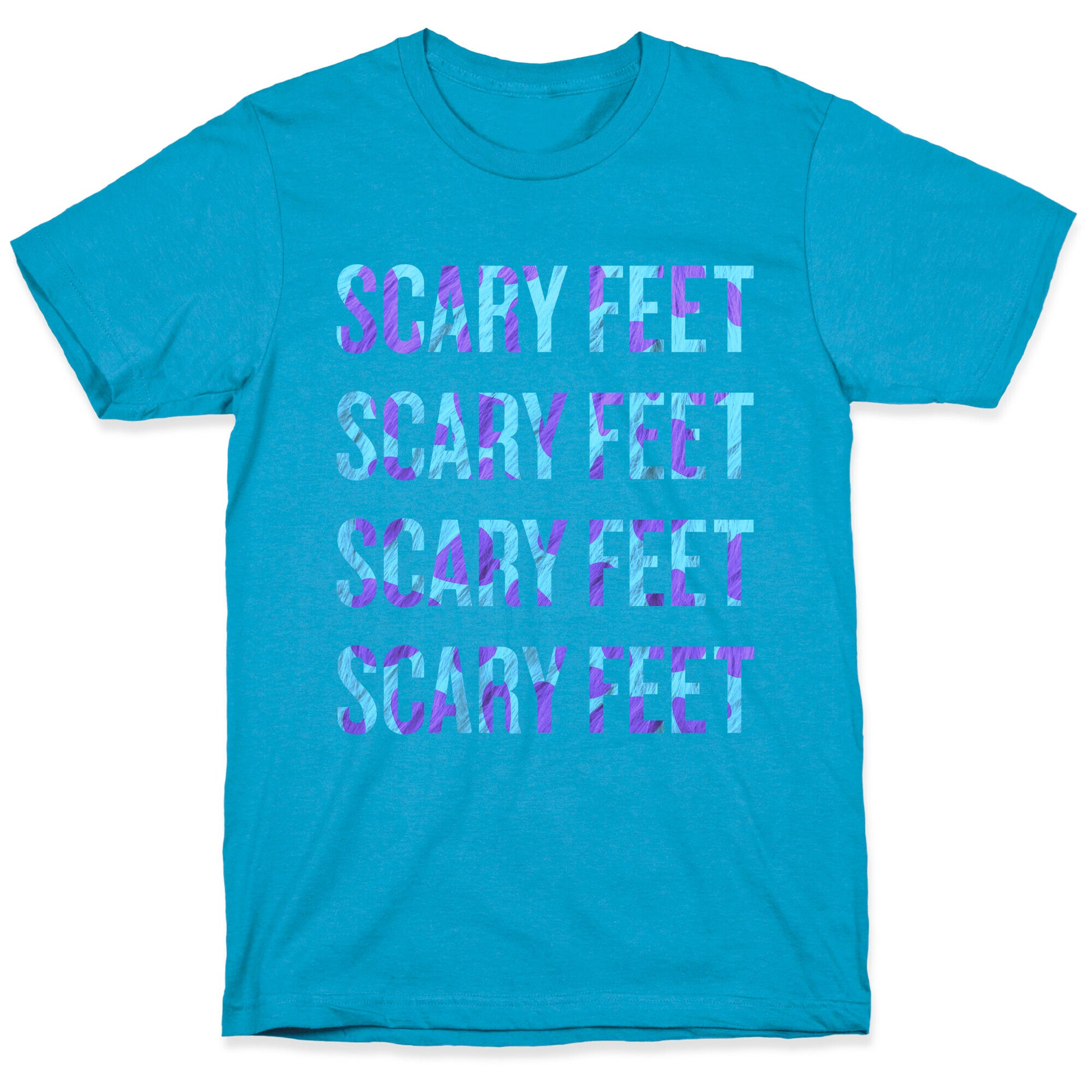 Scary Feet Scary Feet (Text) Unisex Triblend Tee