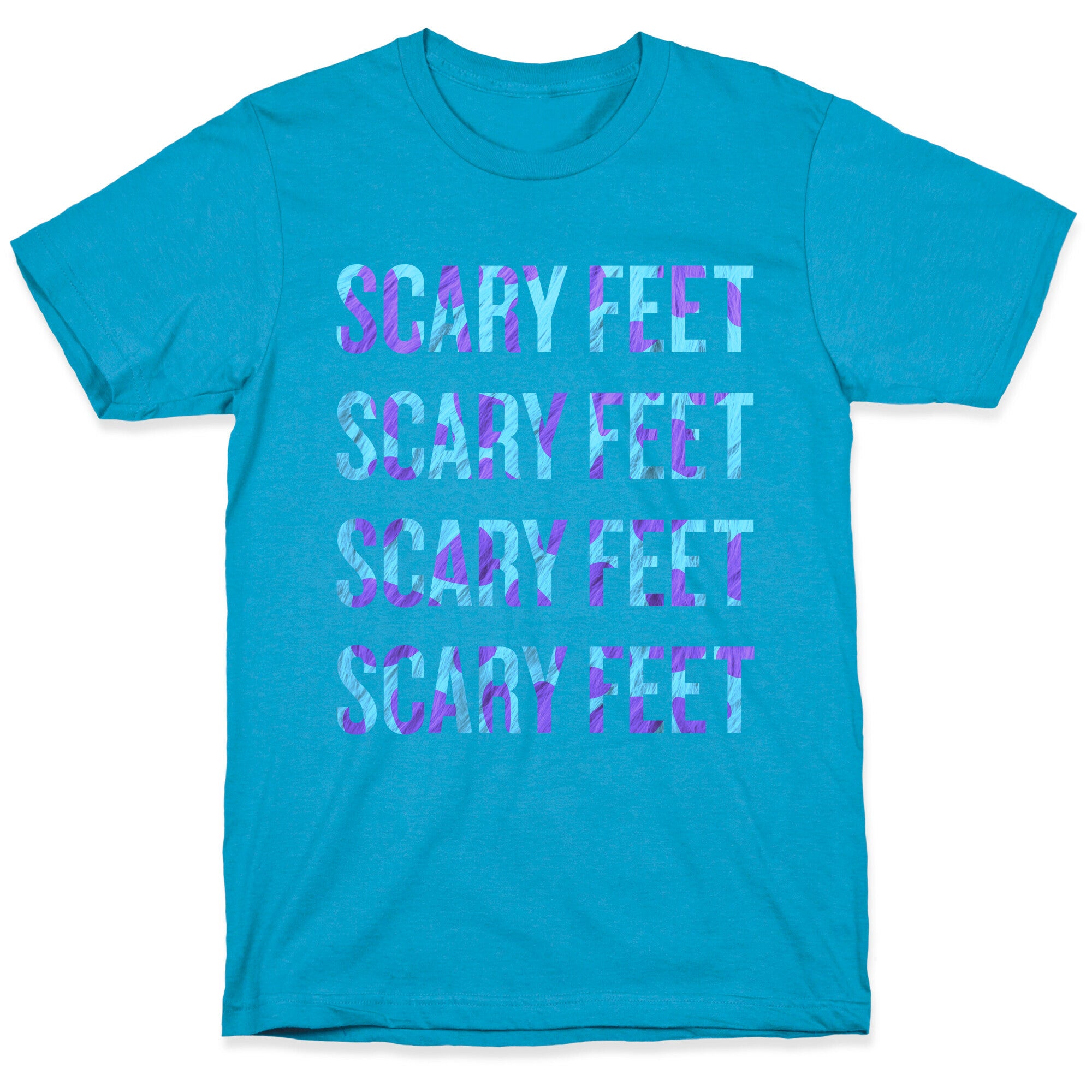 Scary Feet Scary Feet (Text) Unisex Triblend Tee