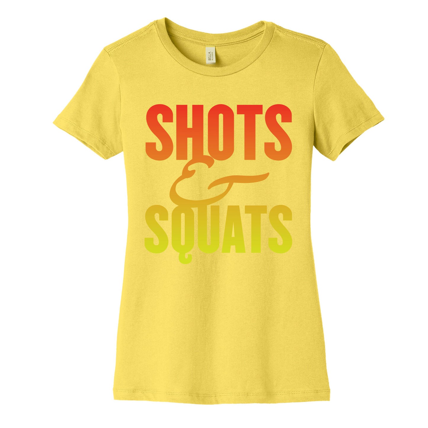 Shots And Squats Women's Cotton Tee