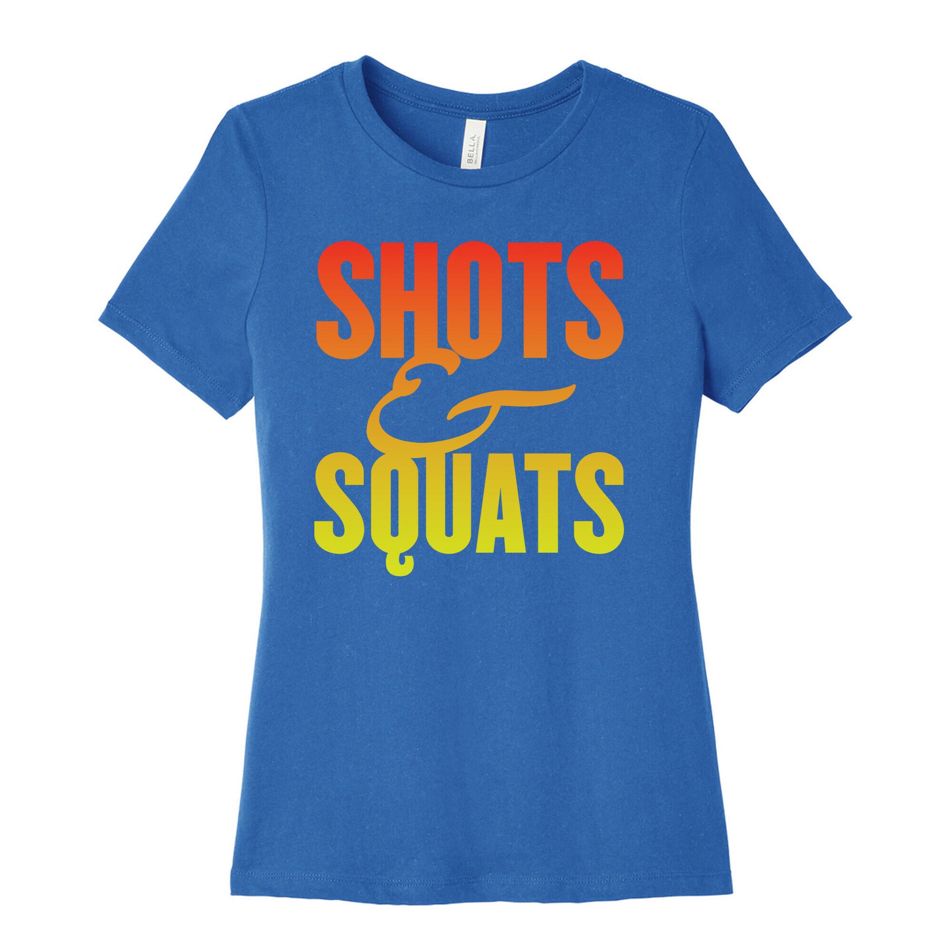 Shots And Squats Women's Cotton Tee
