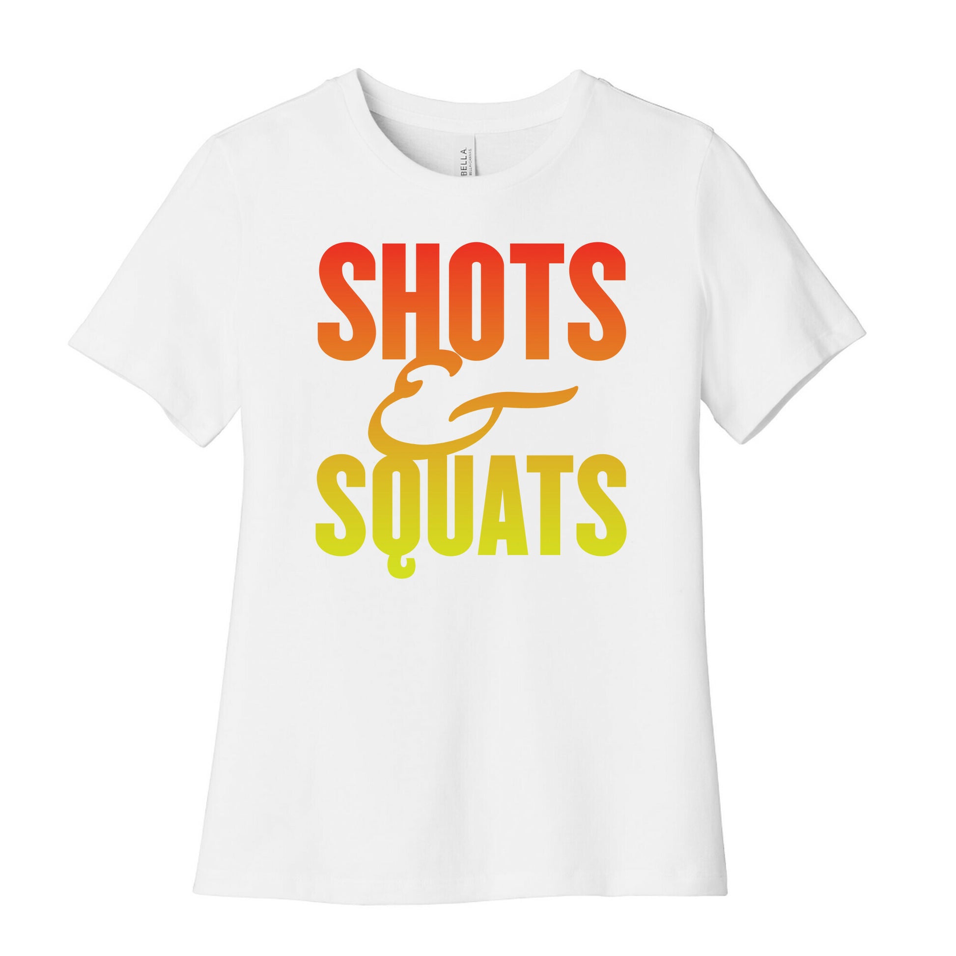 Shots And Squats Women's Cotton Tee